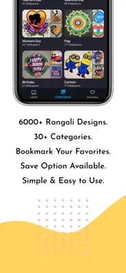 Exotic Rangoli Designs android App screenshot 3